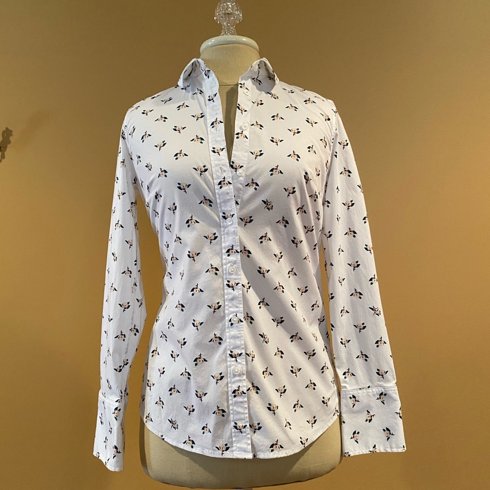 Banana Republic Magnolia Print Button Down